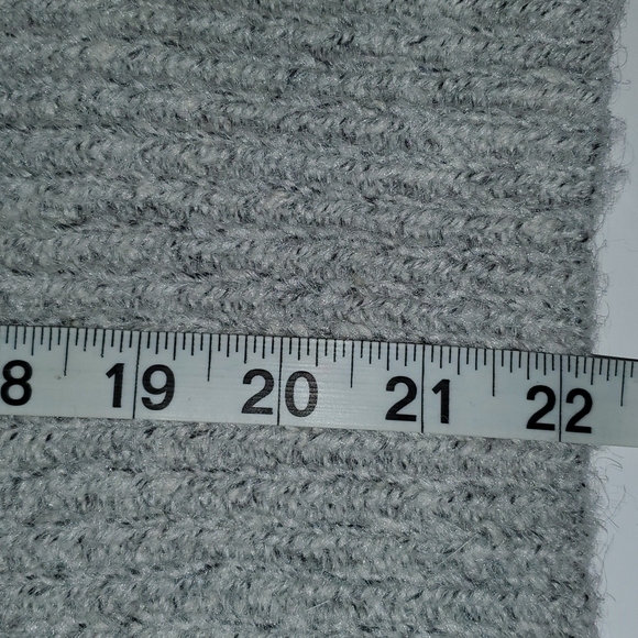 William Rast Grey Turtle Neck Ribbed Sweater Size Small Neutral - Picture 5 of 8